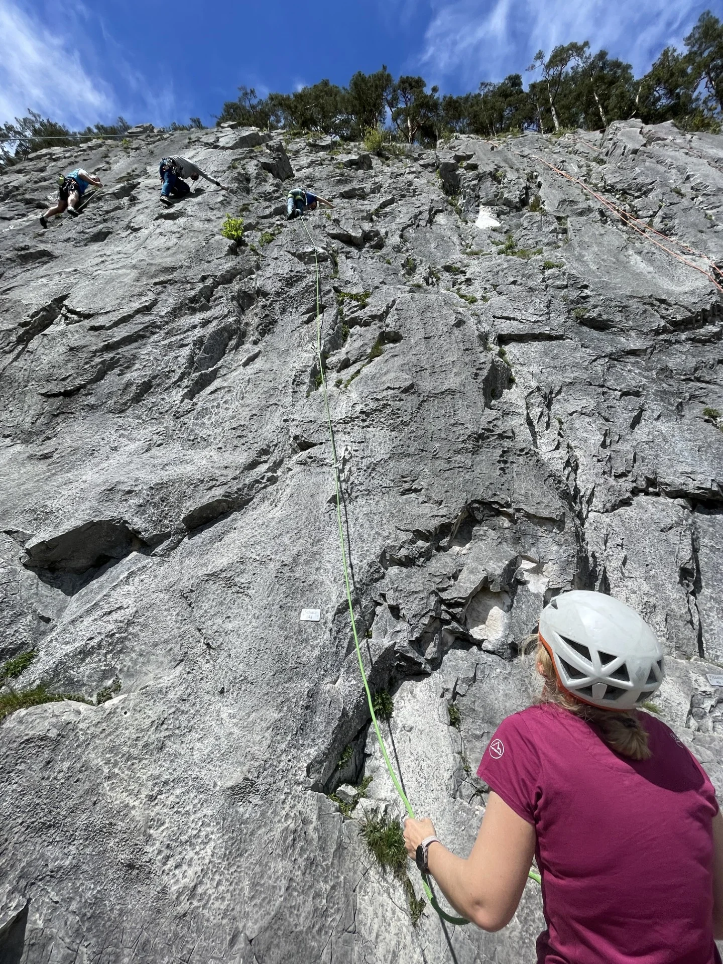 Klettergarten Scharnitz | © DAV Koblenz