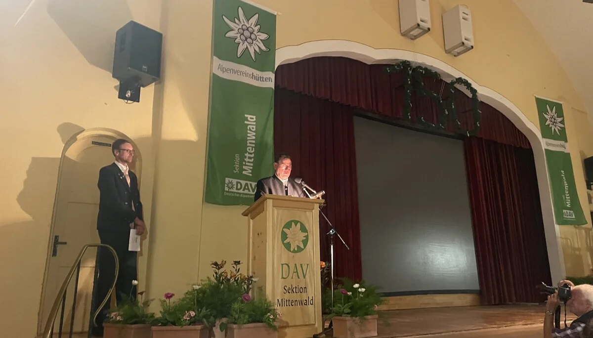 Norberts Grußwort an unsere Mittenwalder Freund*innen | © DAV Koblenz