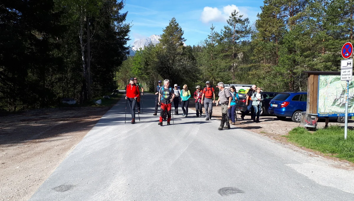 Wanderstart - Aufstieg zur Krinner-Kofler-Hütte | © DAV Koblenz