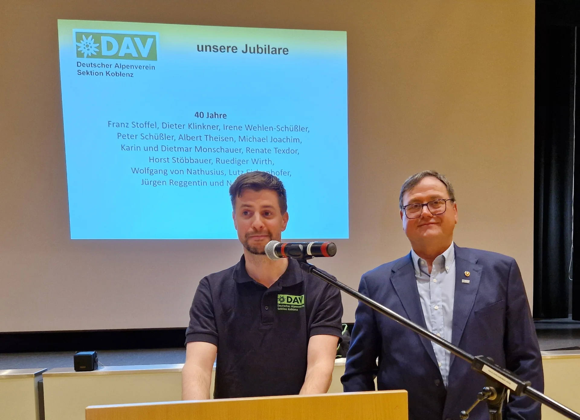 Rede des 2. Vorsitzenden, Jörg Bach, anlässlich des 40-jährigen Jubiläums | © Uwe Henning