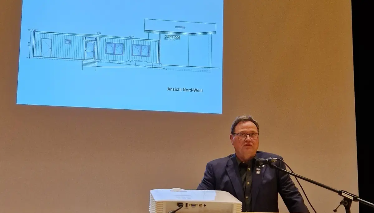 Norbert Dötsch wirbt für den Neubau | © Uwe Henning