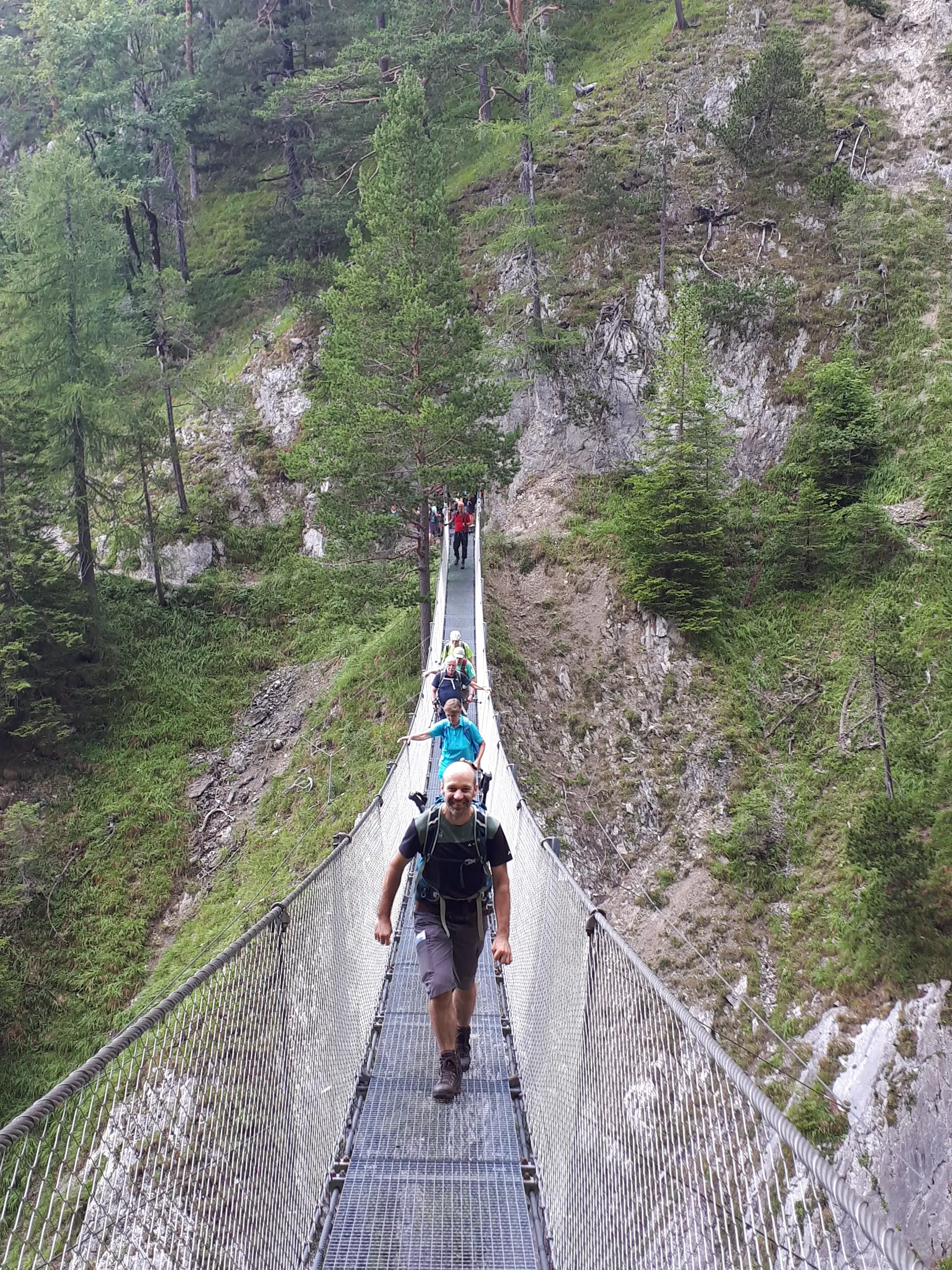 Sulzleklamm-Hängebrücke | © DAV Koblenz