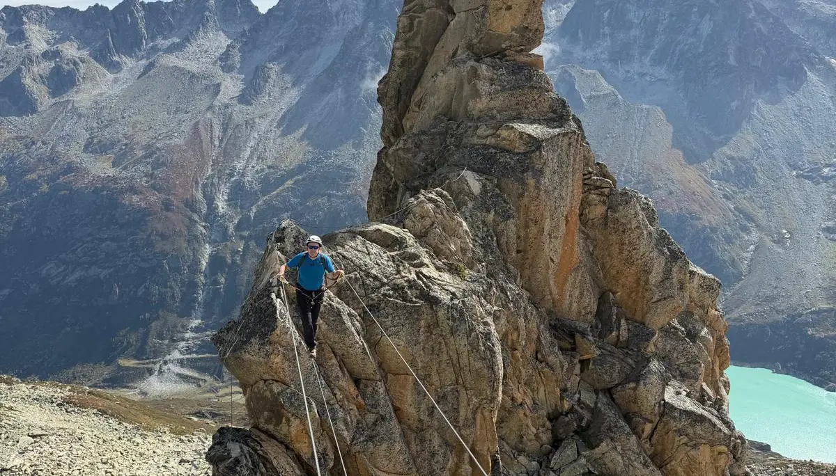 13 - Klettersteig Krokodil, Göschenertal, Schweiz | © DAV Koblenz