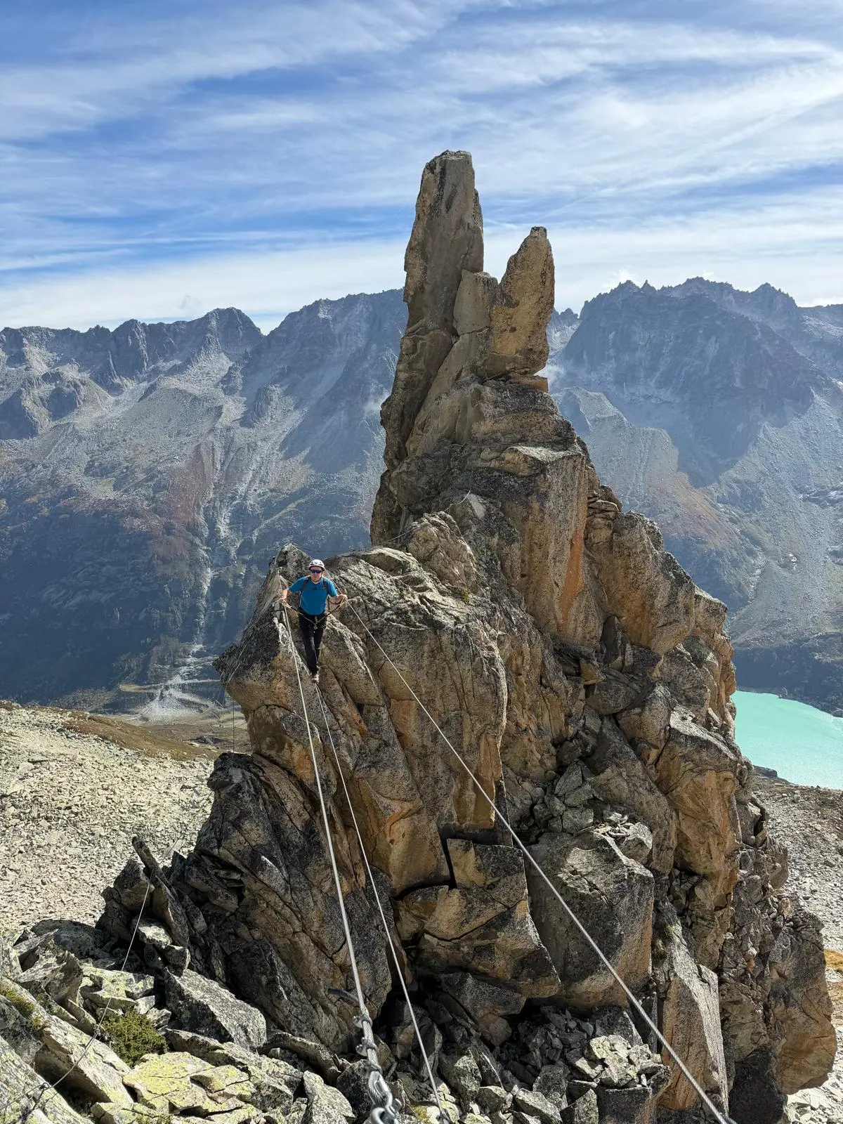 13 - Klettersteig Krokodil, Göschenertal, Schweiz | © DAV Koblenz
