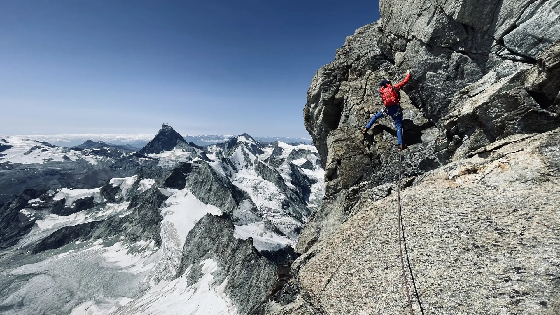 4 - Zinalrothorn, Kanzelgrat, Wallis | © DAV Koblenz