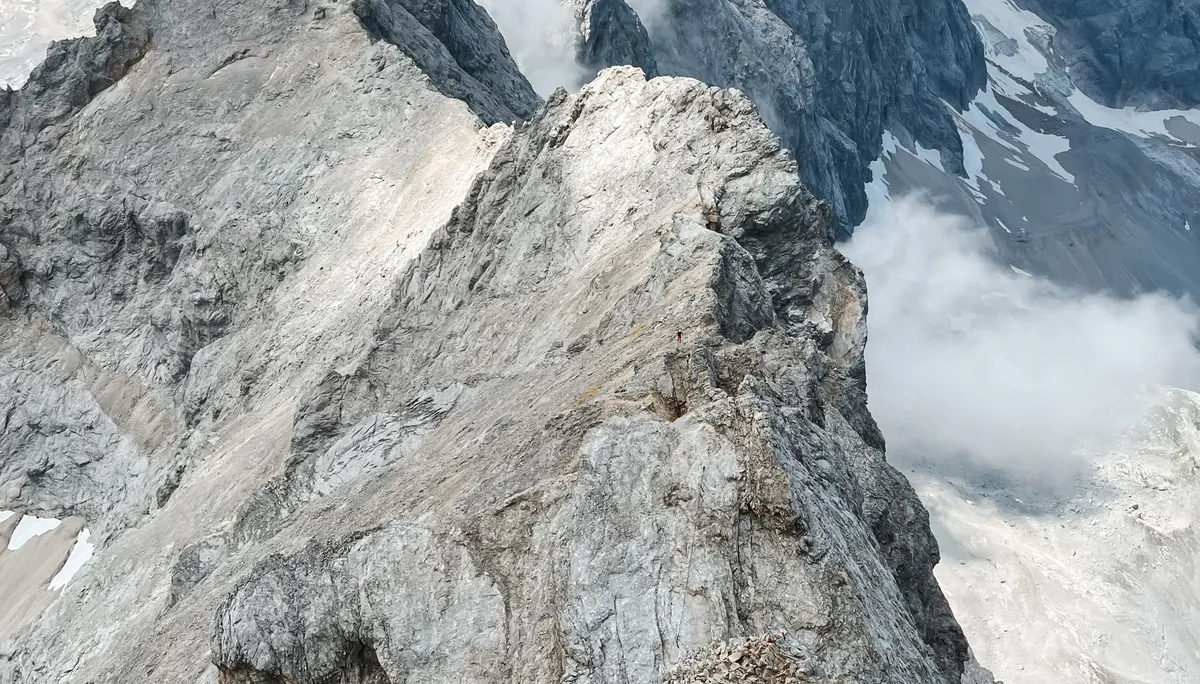 6 - Jubiläumsgrat zwischen Zugspitze und Alpspitze | © DAV Koblenz