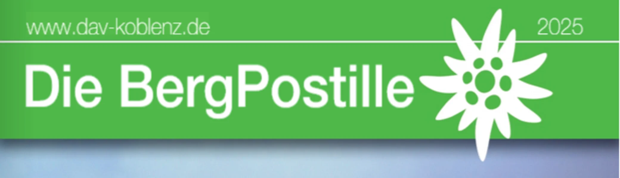Die BergPostille 2025 | © DAV Koblenz