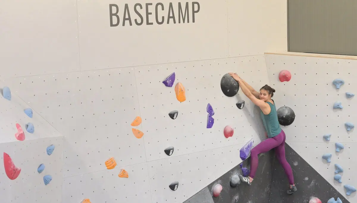 Hannah Hattenbach im Basecamp | © B.M.M.W - Beratung von Sportlern und Vereinen | Fotograf: Bernd Hunder