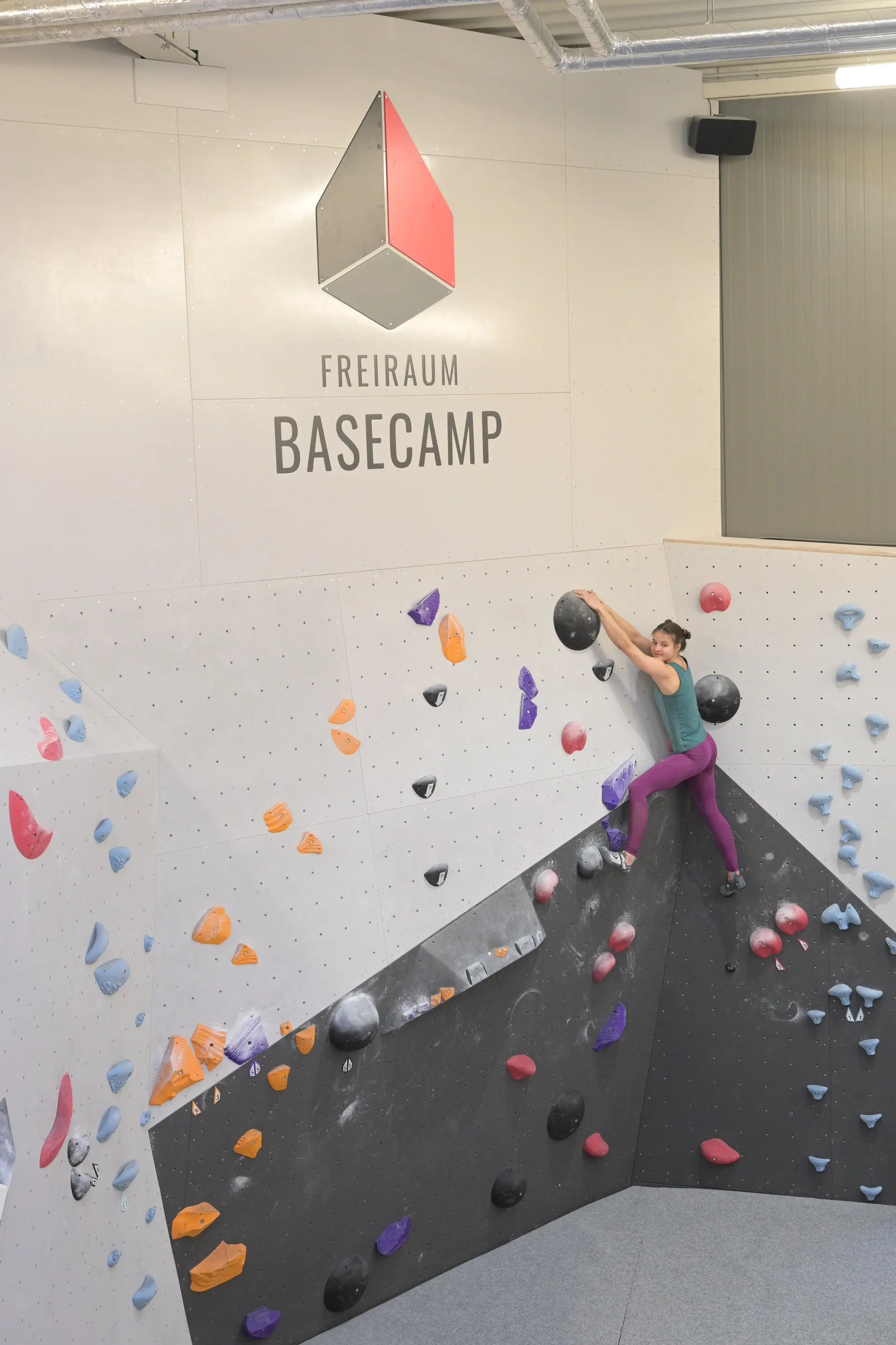 Hannah Hattenbach im Basecamp | © B.M.M.W - Beratung von Sportlern und Vereinen | Fotograf: Bernd Hunder