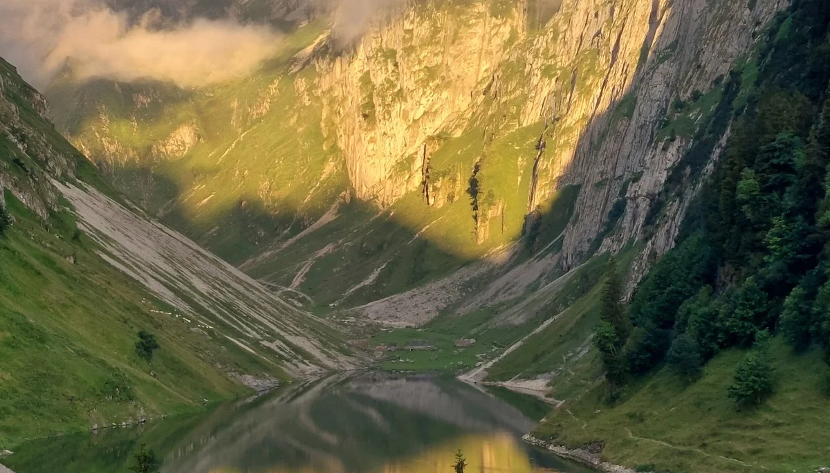 Der Hundstein über dem Fählensee | © Peter May