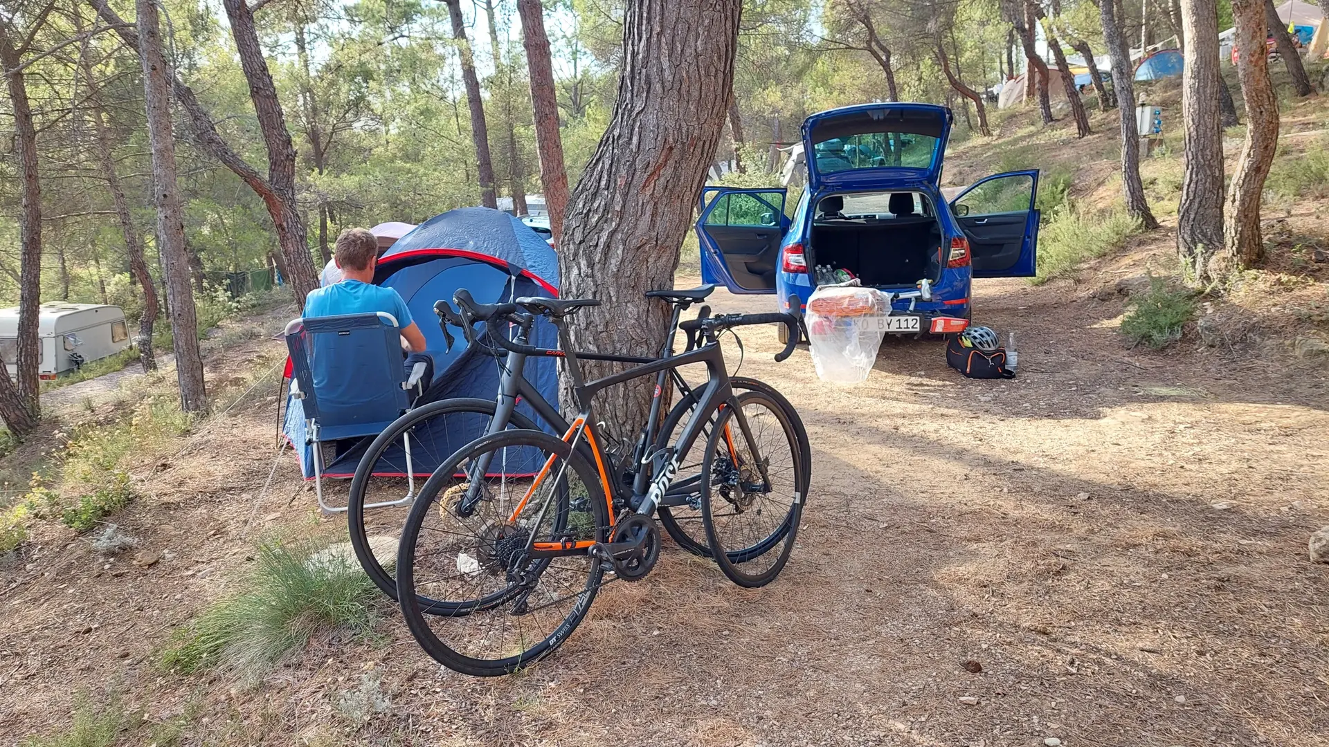 Unser Basislager für die nächsten drei Tage | © Peter May