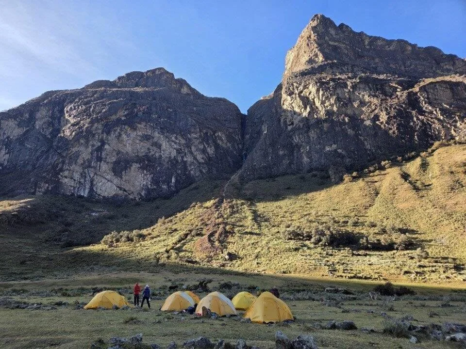 Basislager im Huascarán Nationalpark. | © Diana Willems