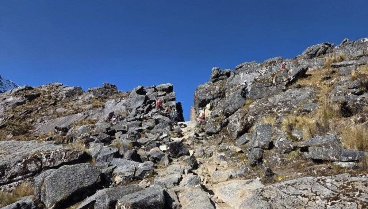 Durchgang des Punta Unión auf 4.750 m. | © Diana Willems