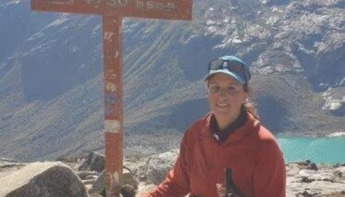 Diana am Punta Unión auf 4.750 m. | © Diana Willems