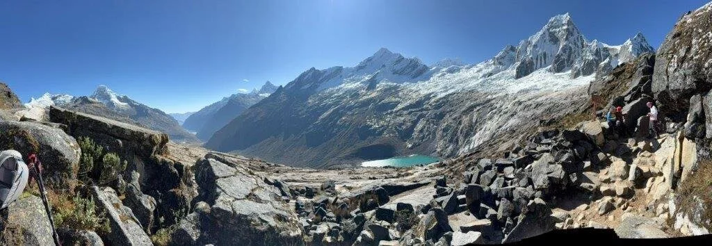 Andenpanorama - Ausblick vom Punta Union auf 4.750 m. | © Diana Willems