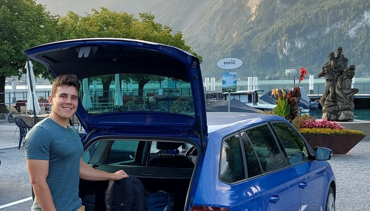 Benni bei der Ankunft in Brienz | © Peter May