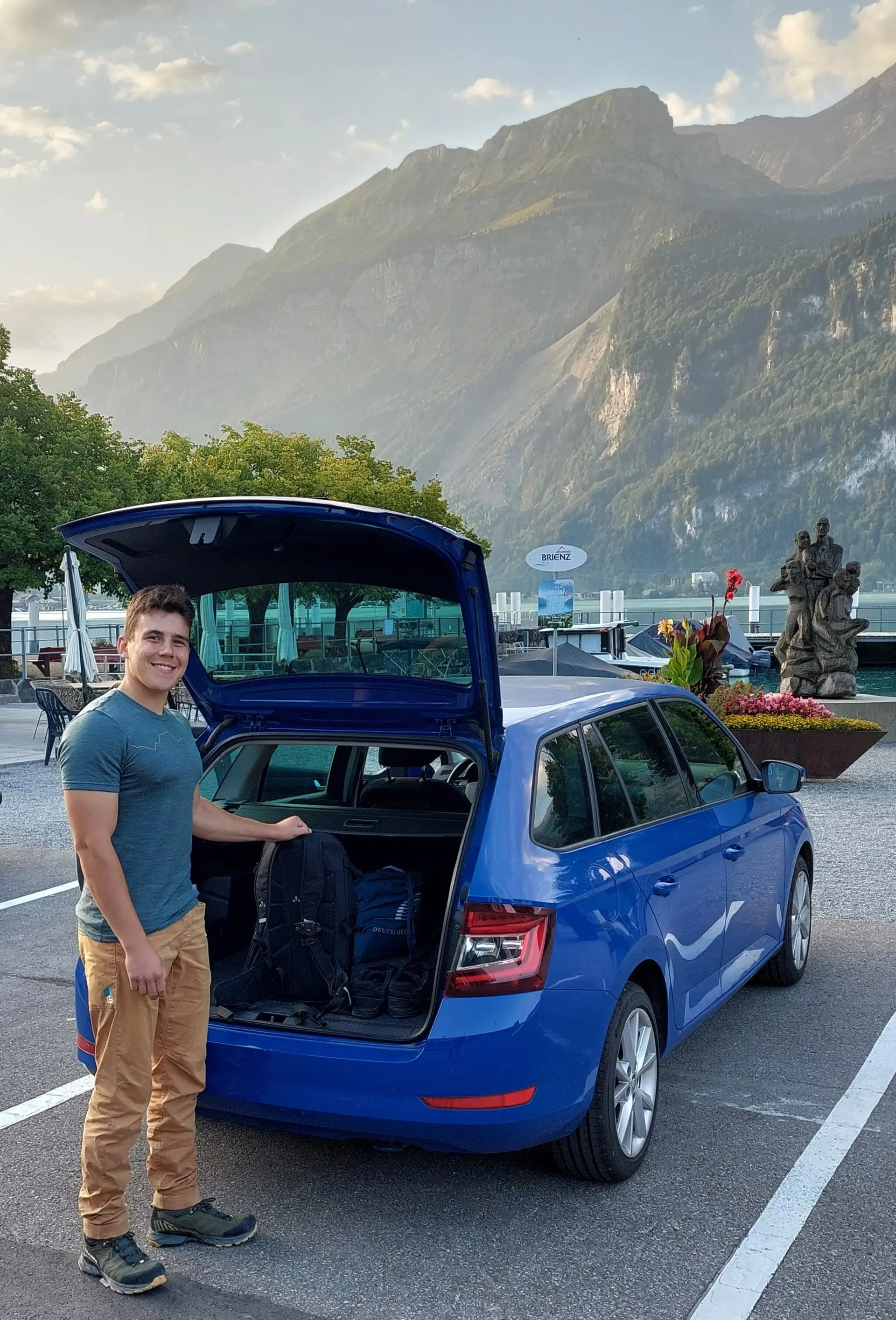 Benni bei der Ankunft in Brienz | © Peter May