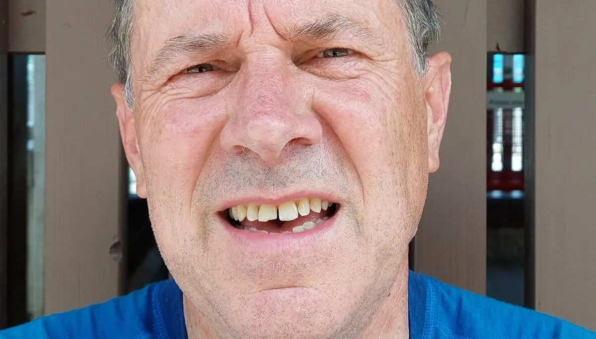 Der erschöpfte Autor am Bahnhof Oberried | © Peter May