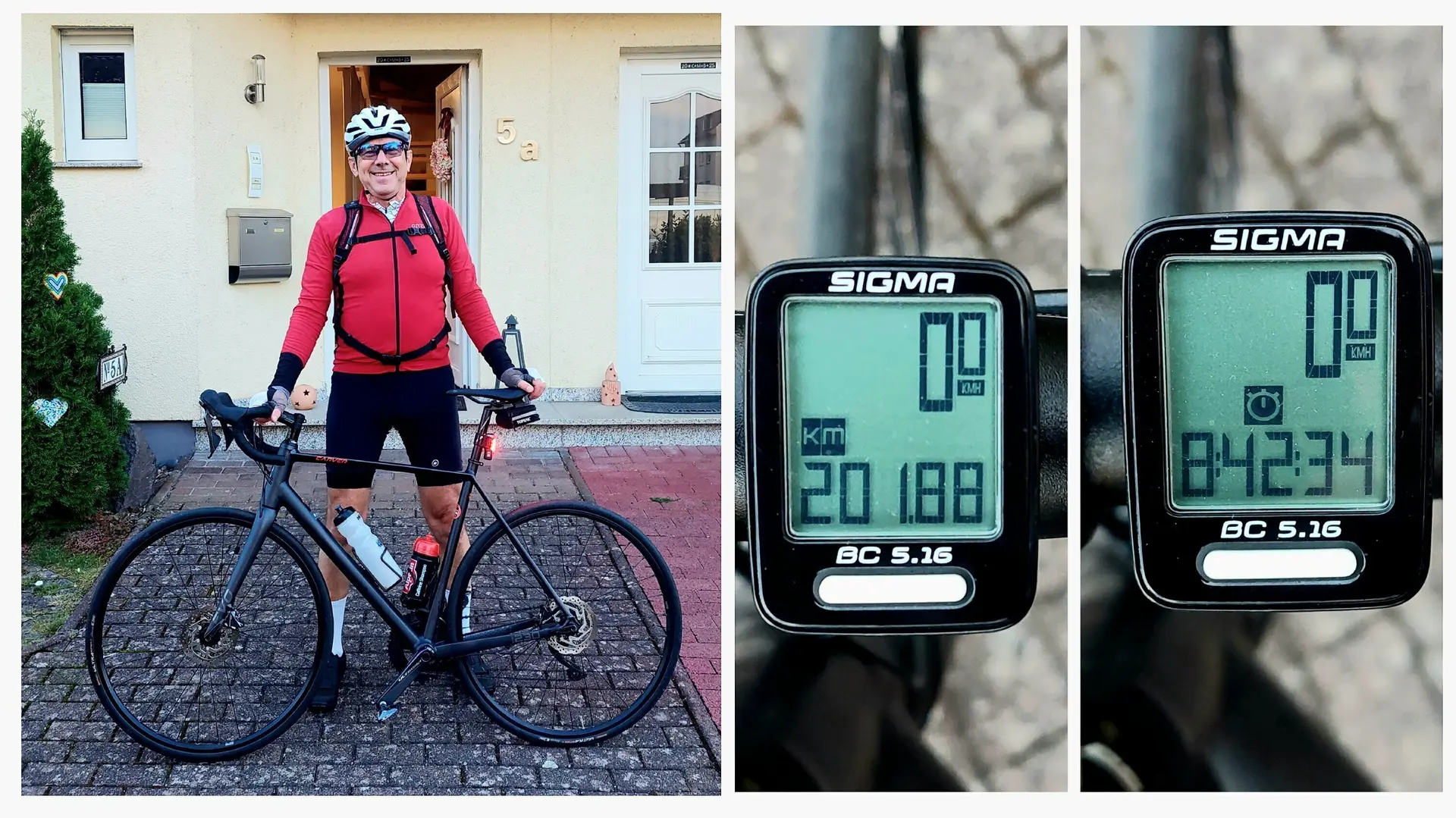 Ende der Radtour in Koblenz-Metternich | © Peter May