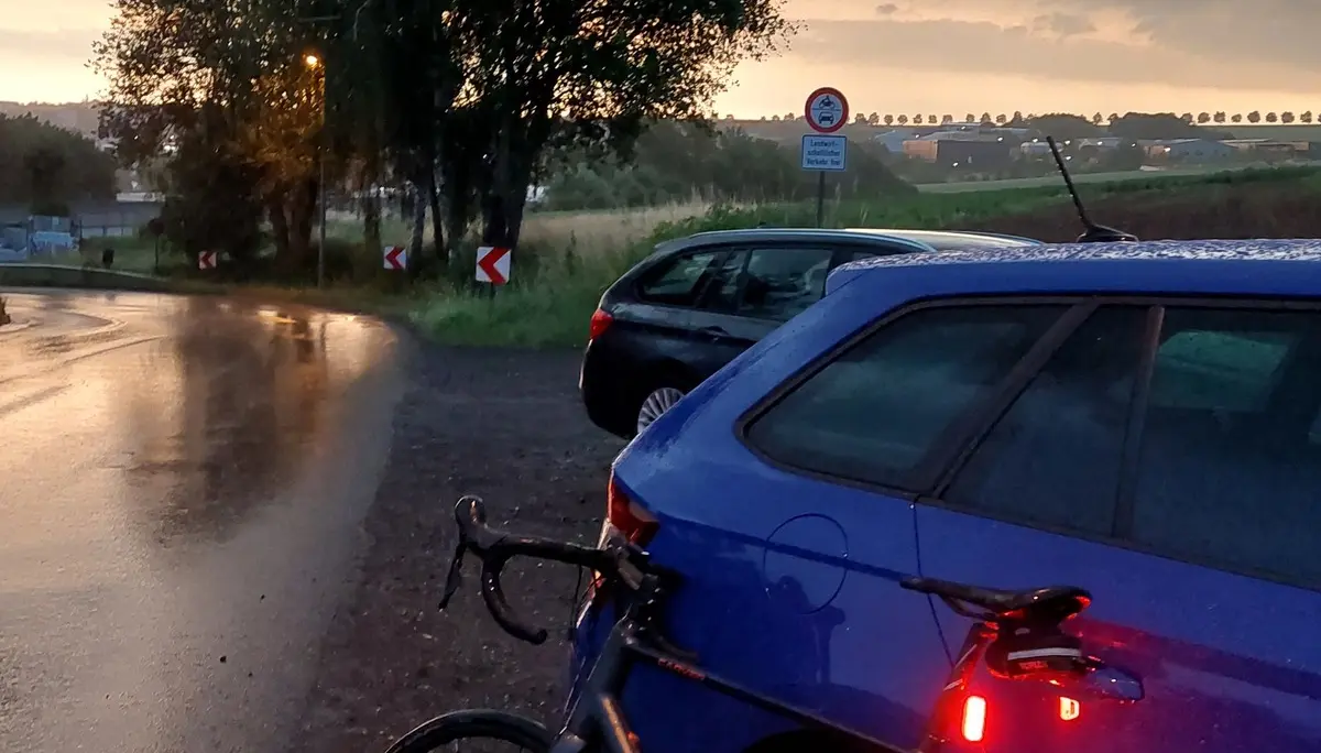 Am Ende hat das Gewitter mich doch noch erwischt | © Peter May