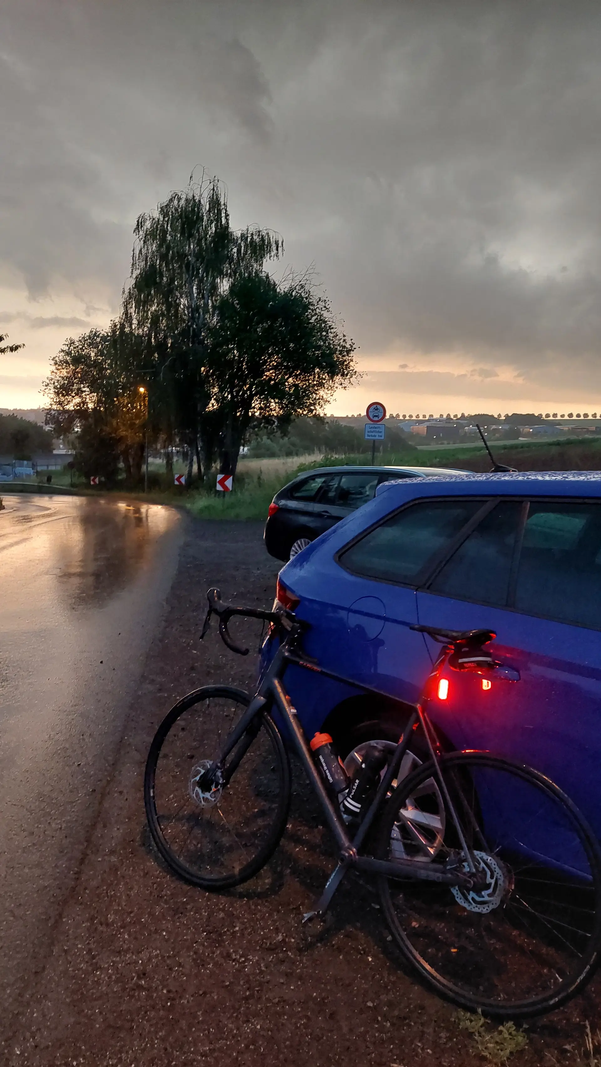 Am Ende hat das Gewitter mich doch noch erwischt | © Peter May