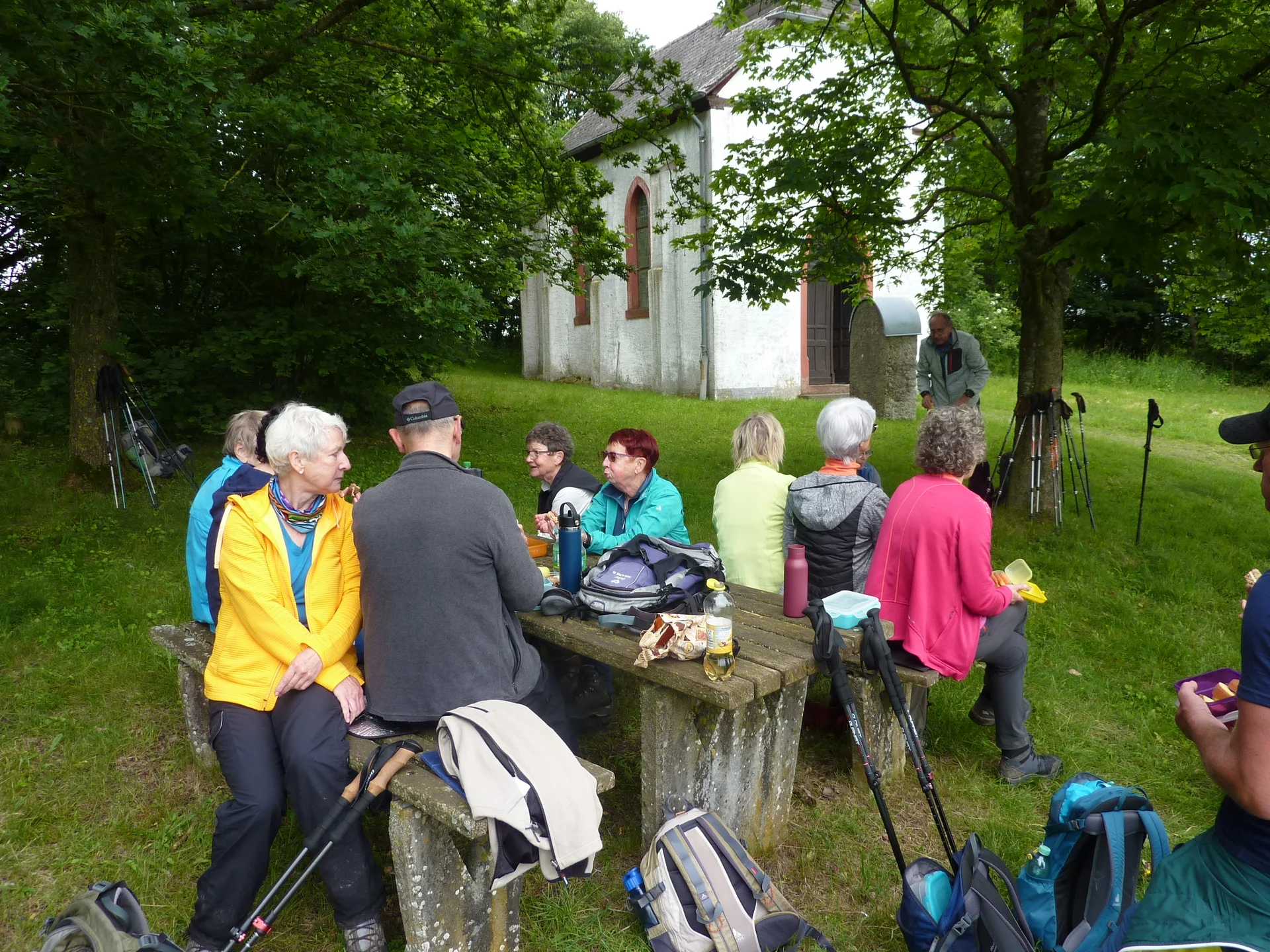Rast zur Mittagspause | © DAV Koblenz