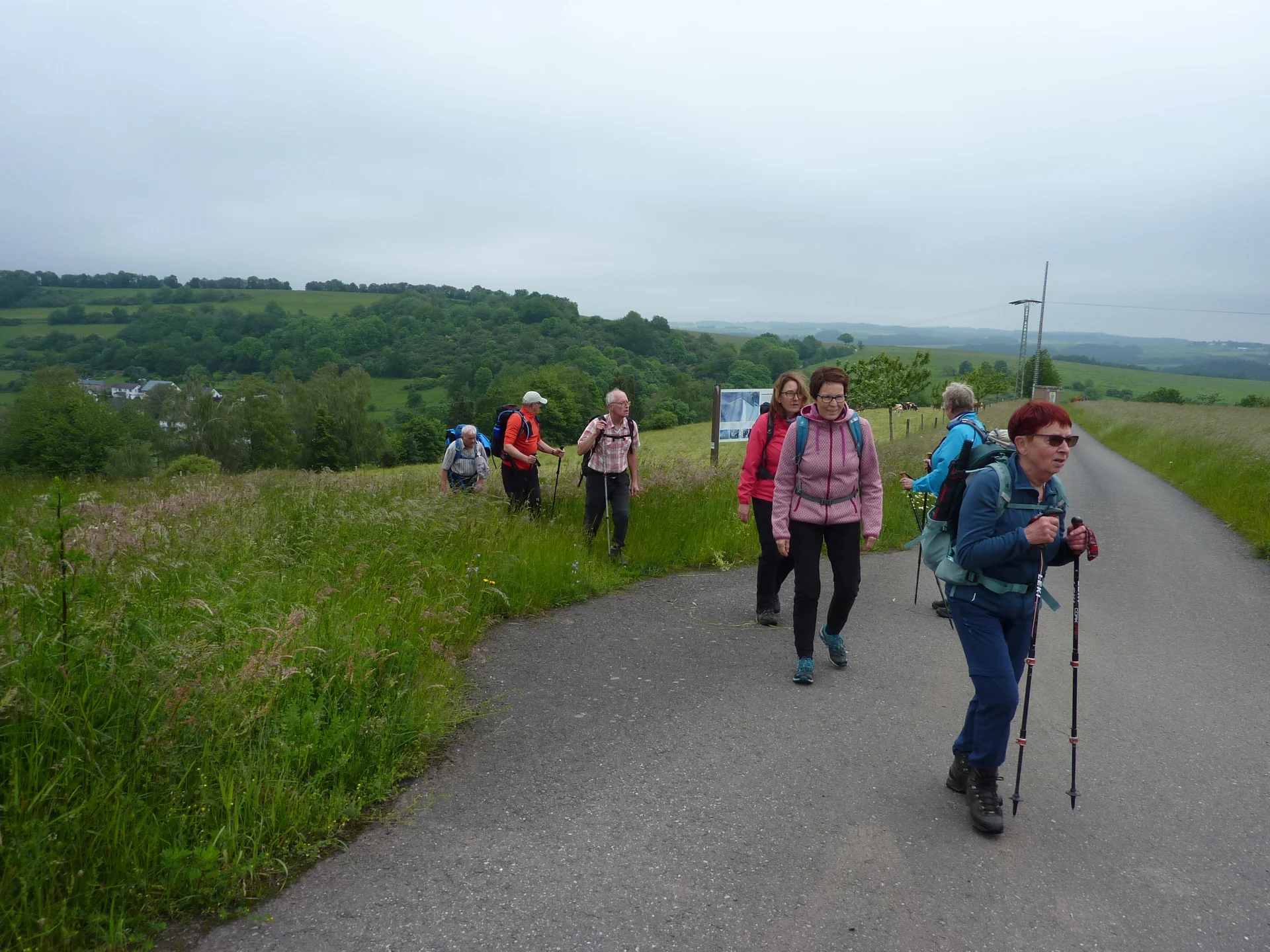 Zwischenstation oberhalb vom Immerather Maar | © DAV Koblenz