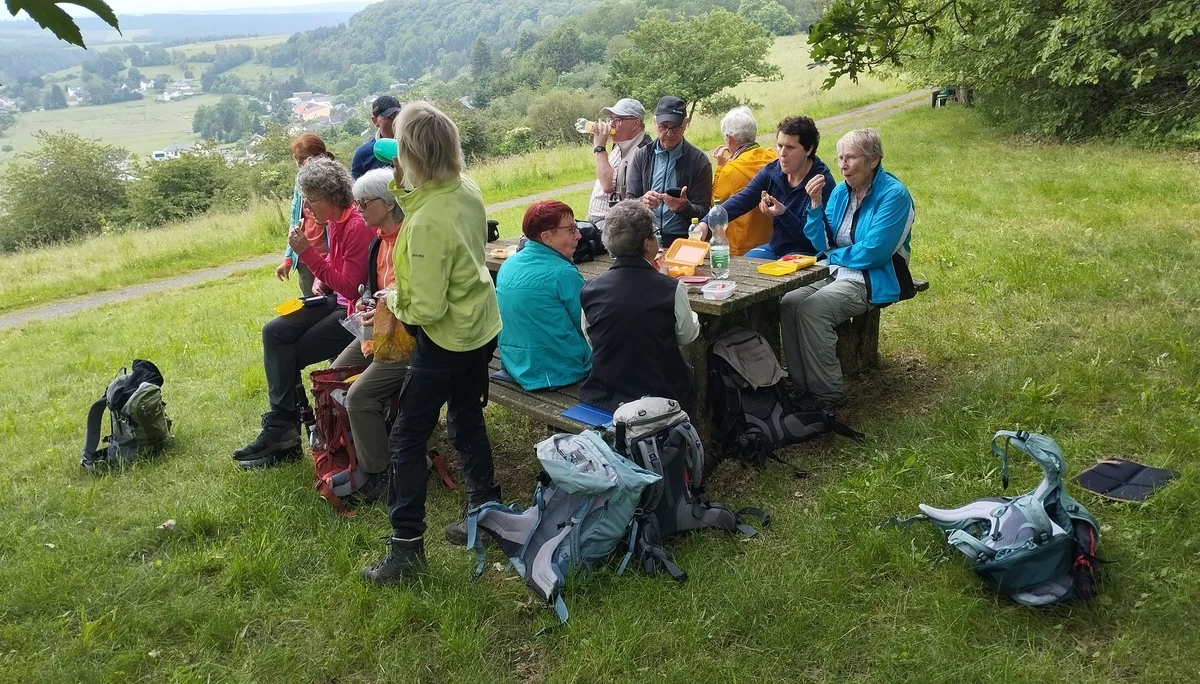Rast zur Mittagspause | © DAV Koblenz