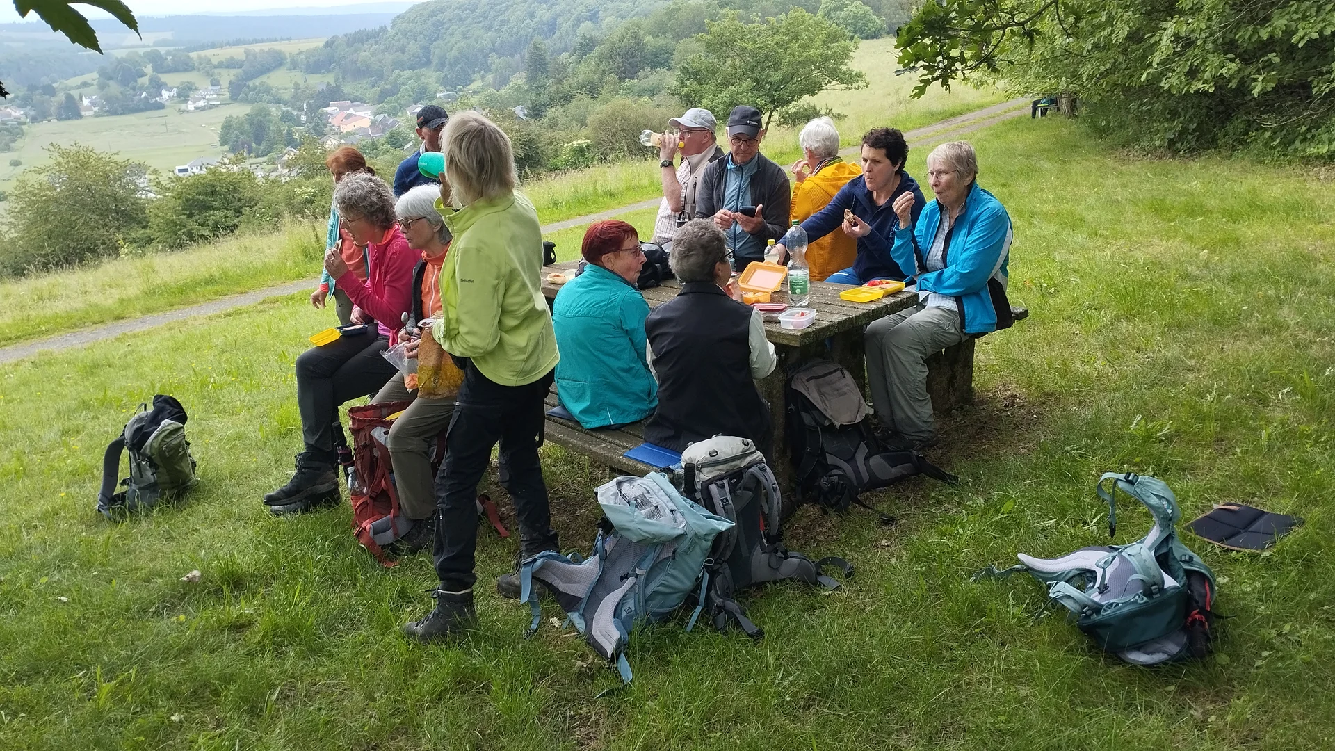 Rast zur Mittagspause | © DAV Koblenz