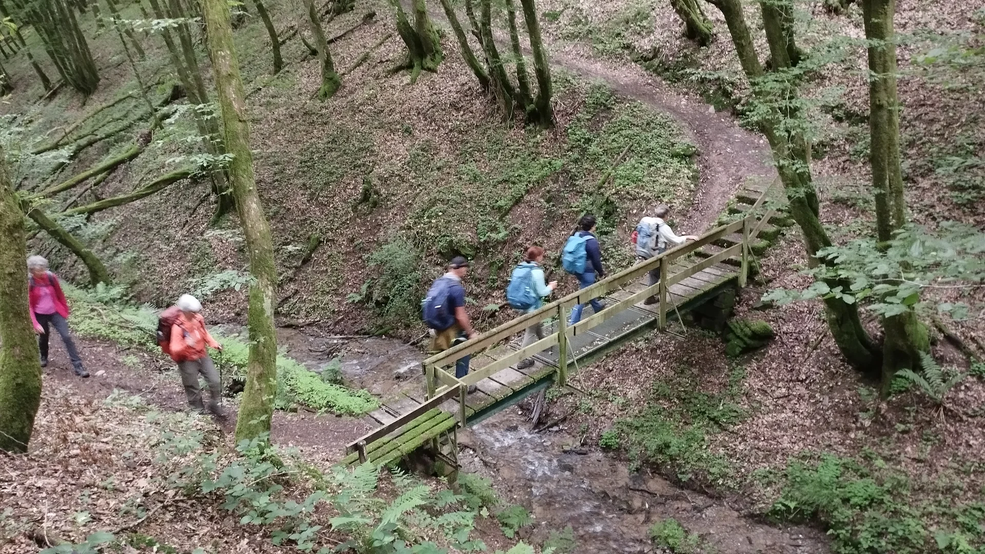 Über sieben Brücken... | © DAV Koblenz