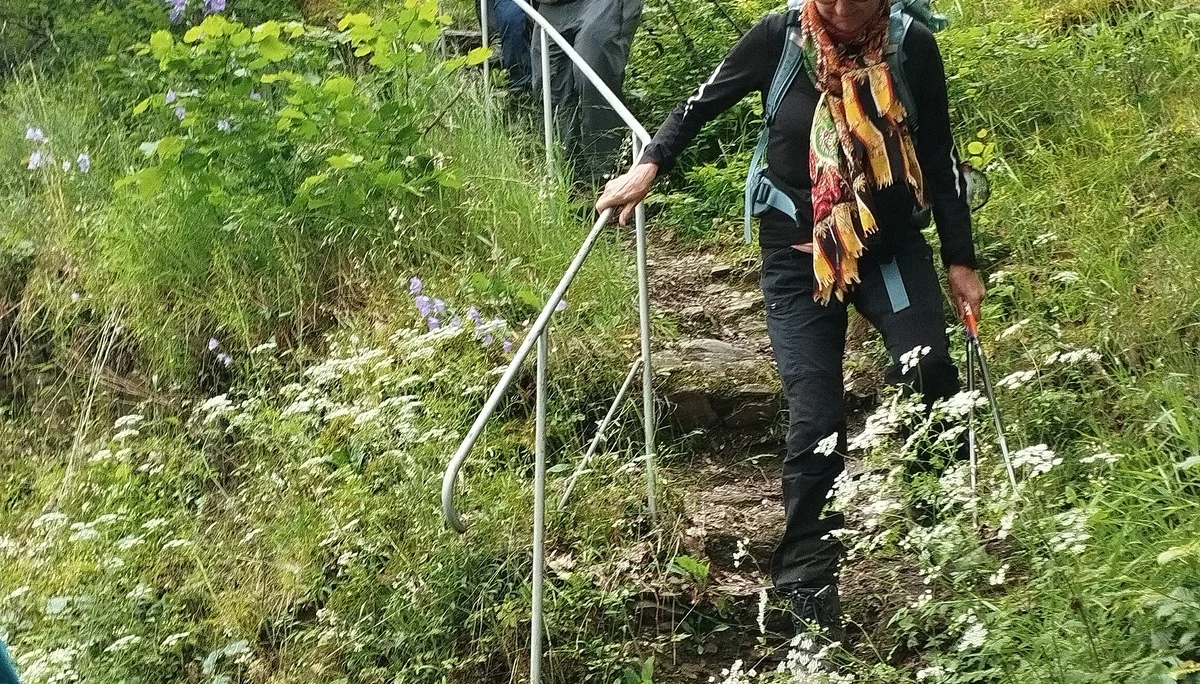 Abwärts gehts immer | © DAV Koblenz