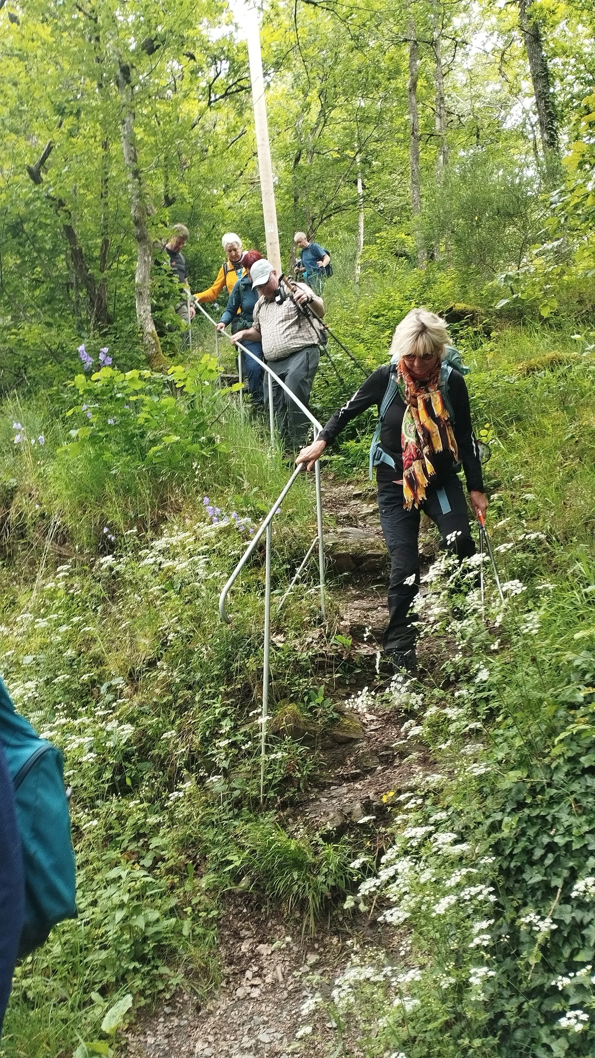 Abwärts gehts immer | © DAV Koblenz
