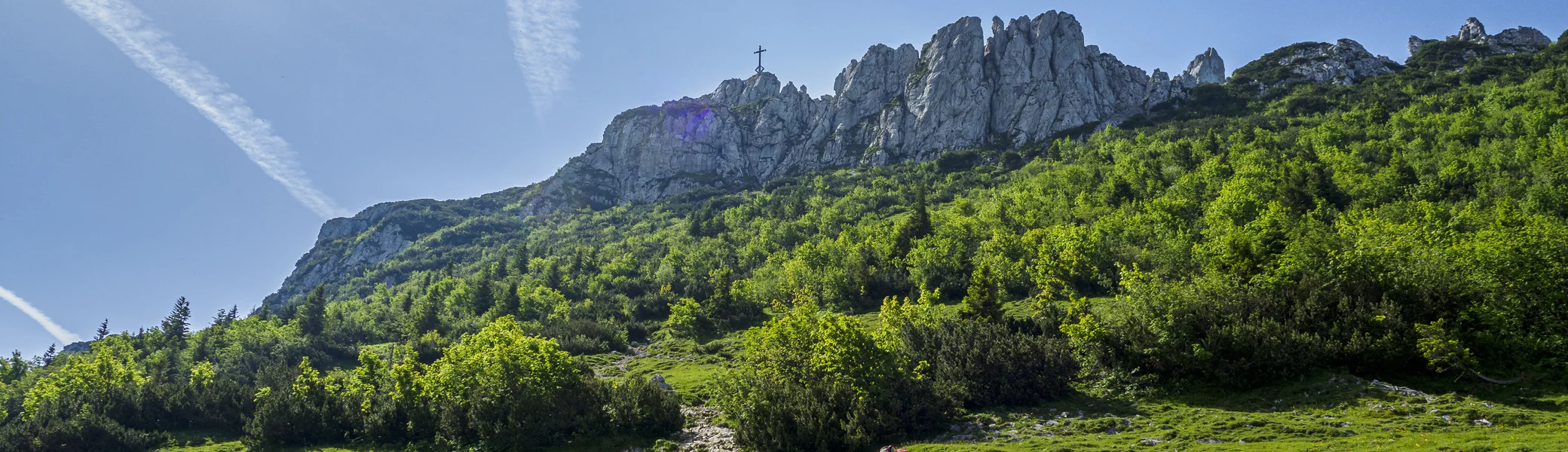Blick vom Gipfel der Kampenwand | © DAV Koblenz