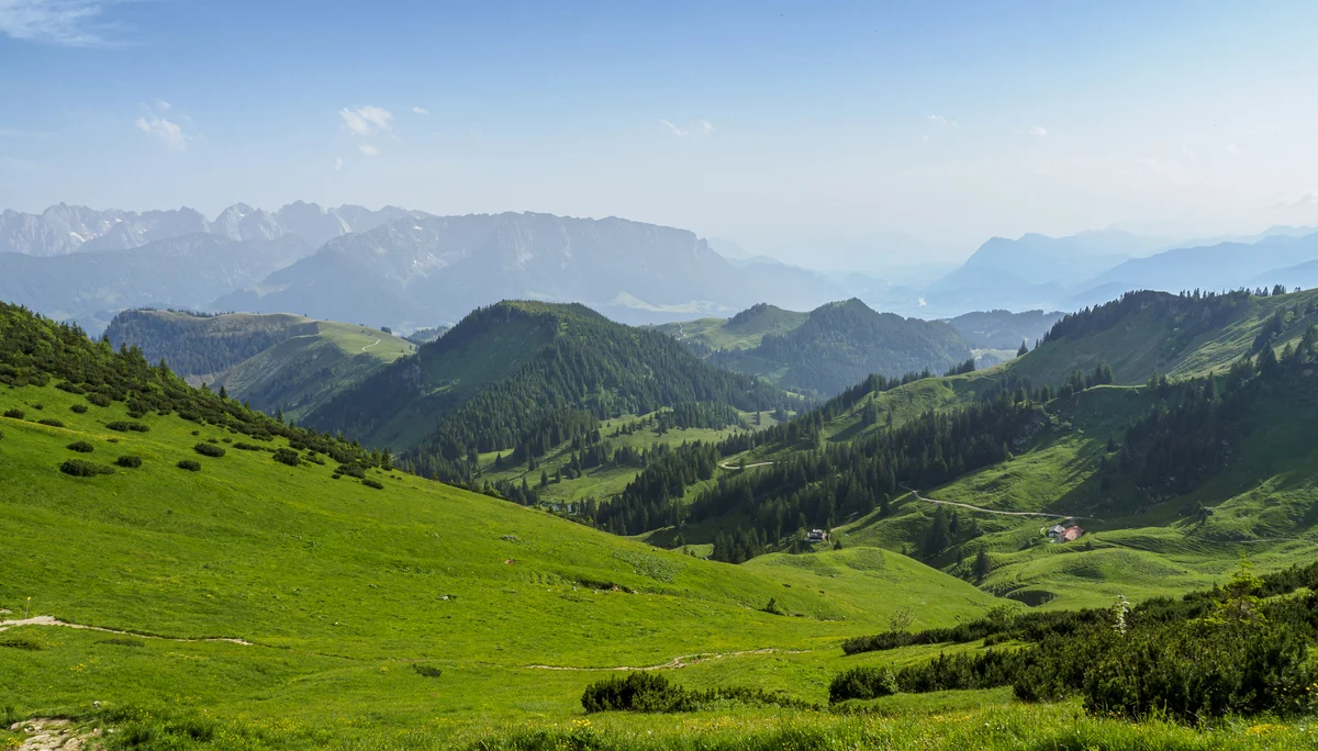 Links im Hintergrund das Kaisergebirge | © DAV Koblenz