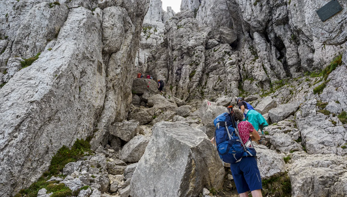 Aufstieg zum Gipfel der Kampenwand (4) | © DAV Koblenz