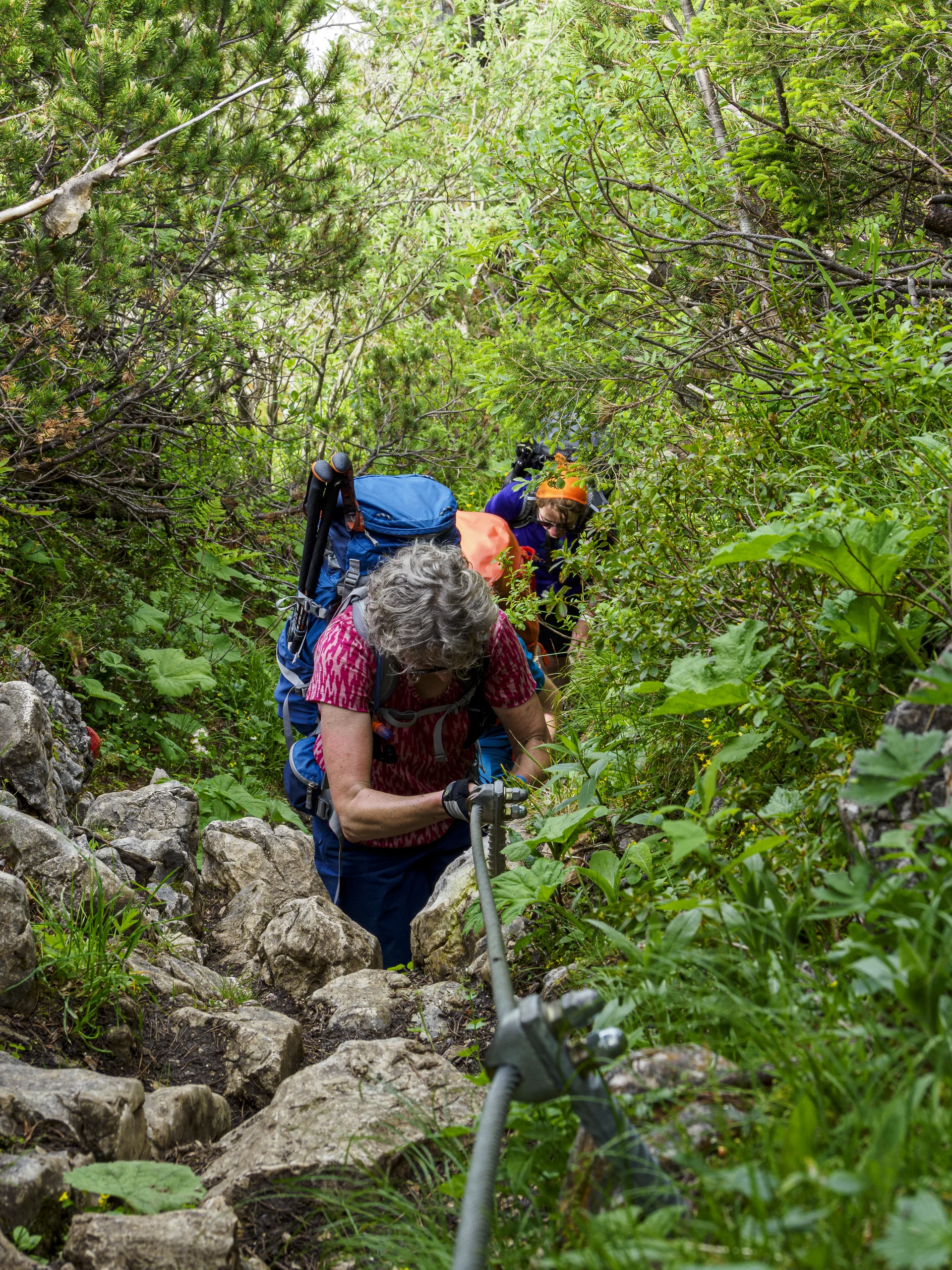 Aufstieg über den Weidlahnerkopf (2) | © DAV Koblenz