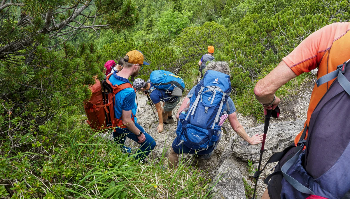 Auf dem Weg zum Klausenbergsattel | © DAV Koblenz