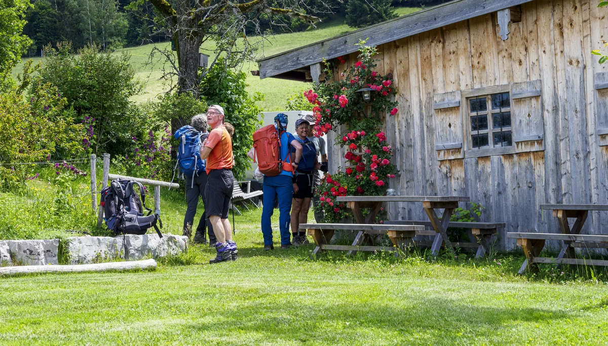 Pausenplatz bei Sagberg | © DAV Koblenz