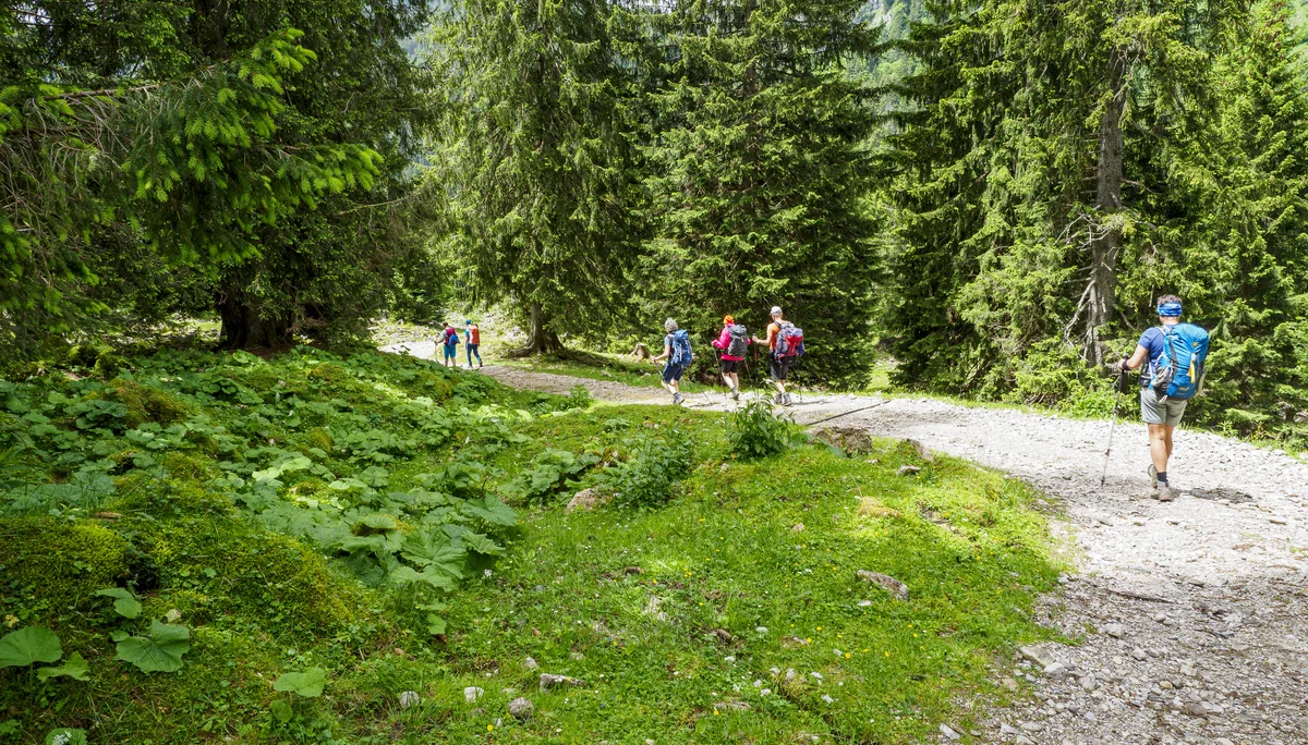 Auf dem Weg zur Hochriehütte | © DAV Koblenz