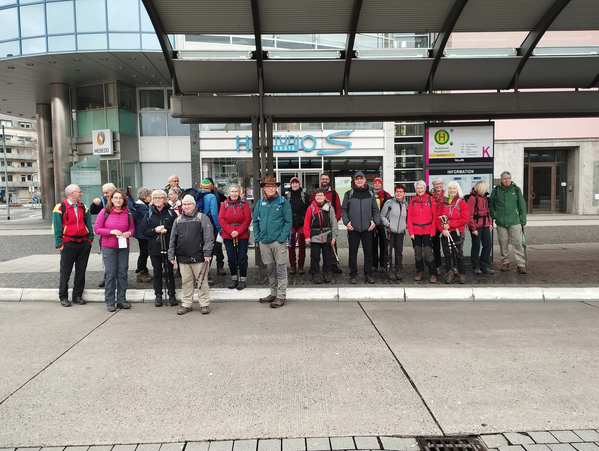 Treffen Busbahnhof | © DAV Koblenz