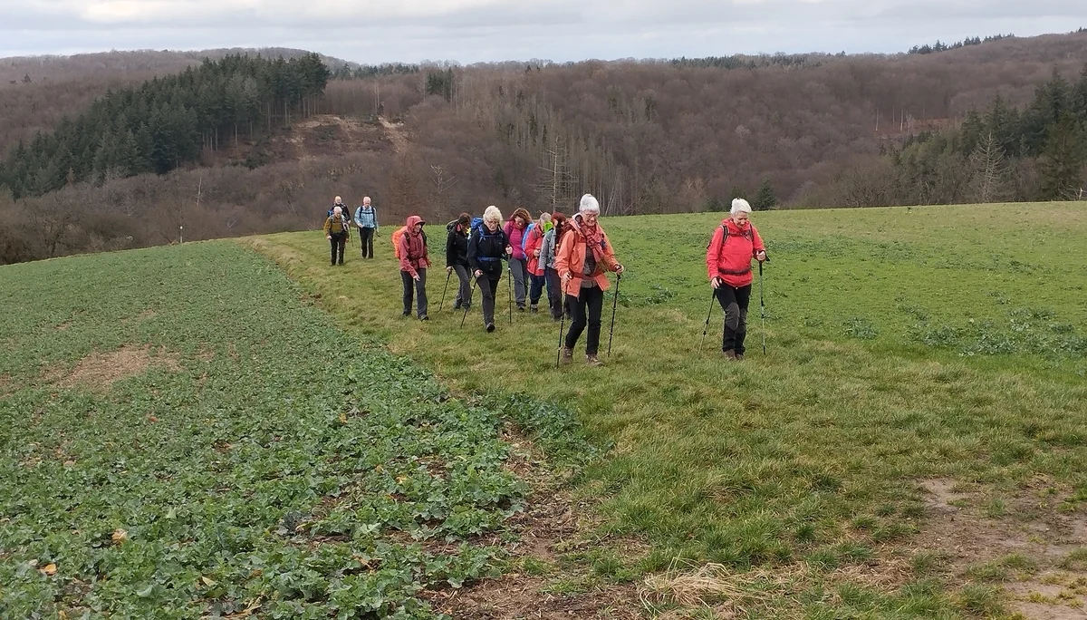 Auf Feldweg | © DAV Koblenz