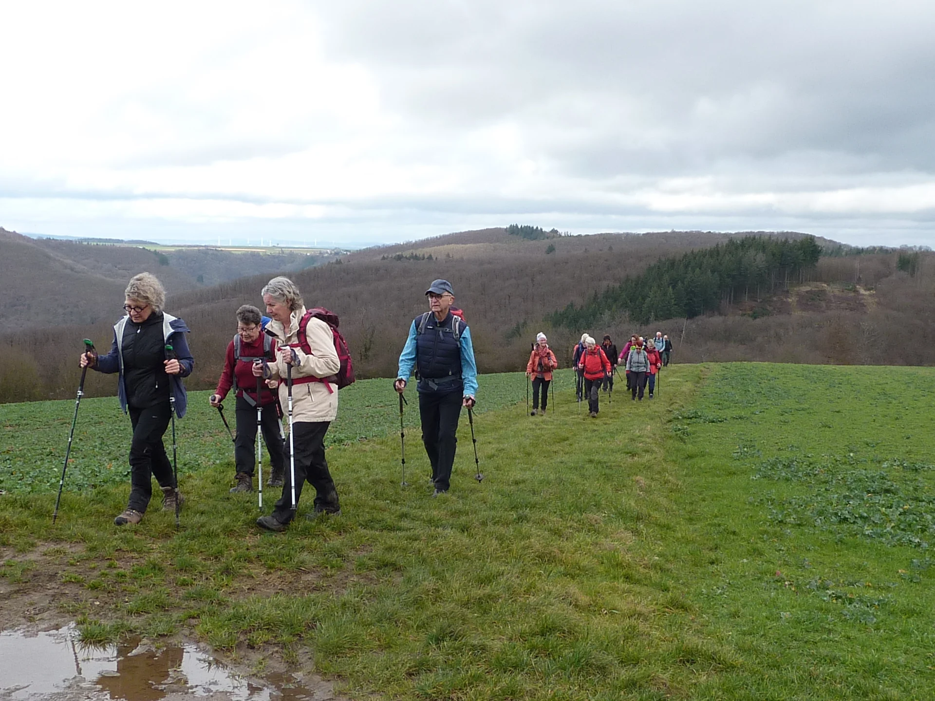 Auf Feldweg | © DAV Koblenz