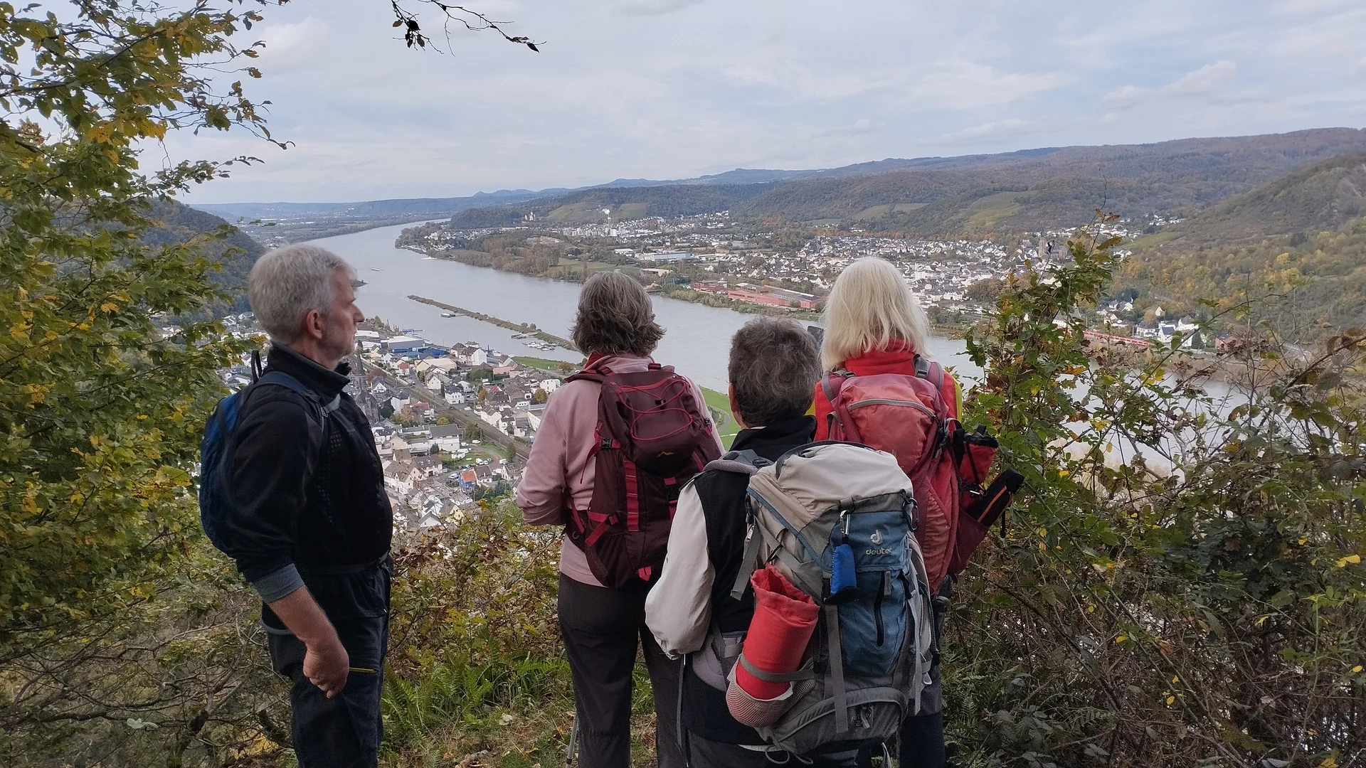 Ausblick ins Mittelrheintal | © DAV Koblenz