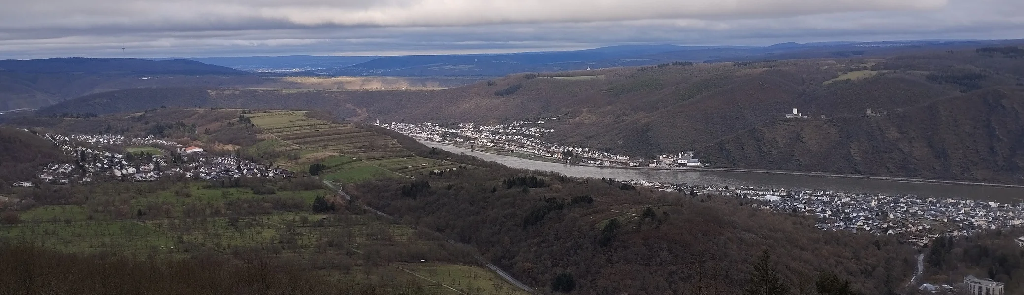 Ausblick ins Rheintal | © DAV Koblenz