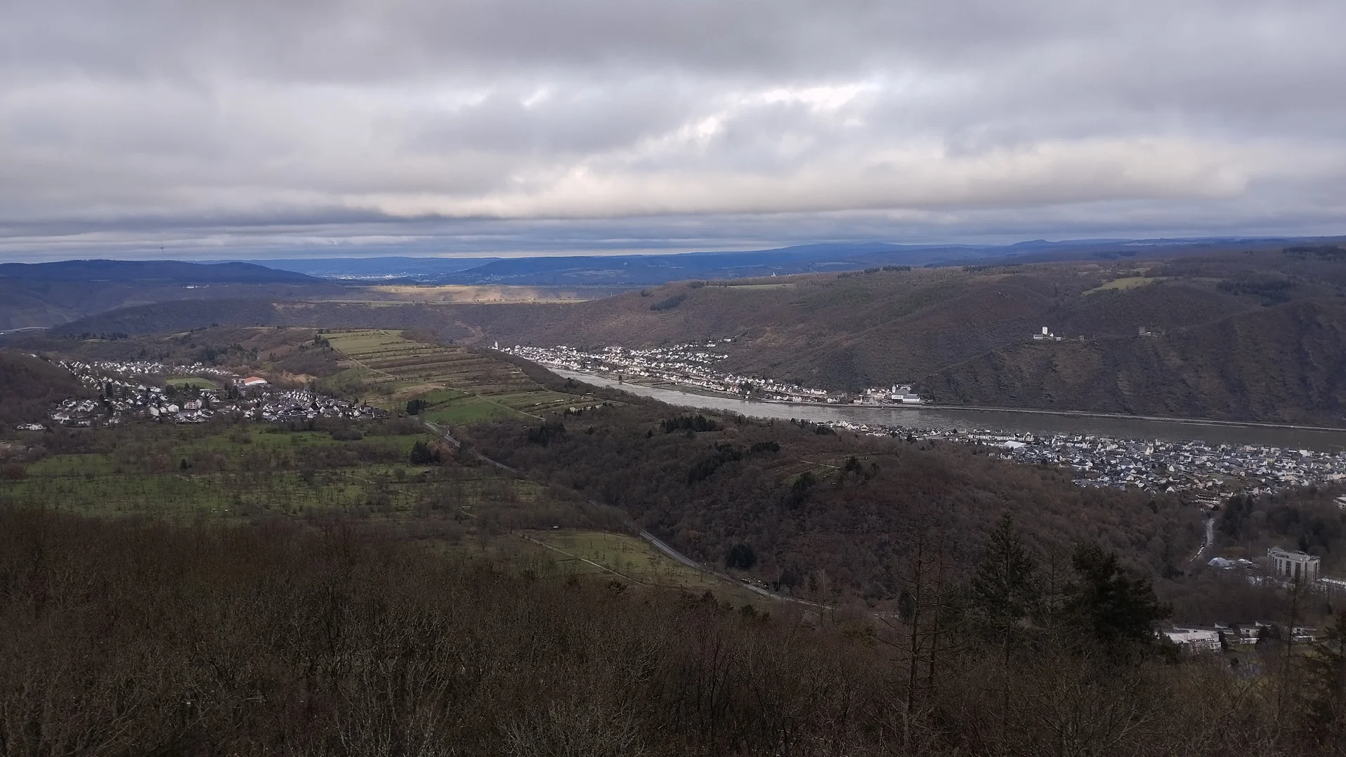Ausblick ins Rheintal | © DAV Koblenz