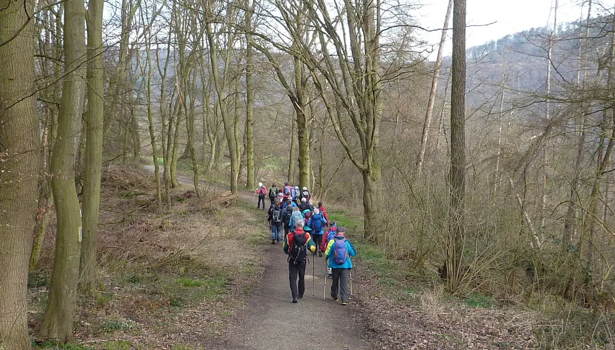 Wanderstart auf Rheinsteig | © DAV Koblenz