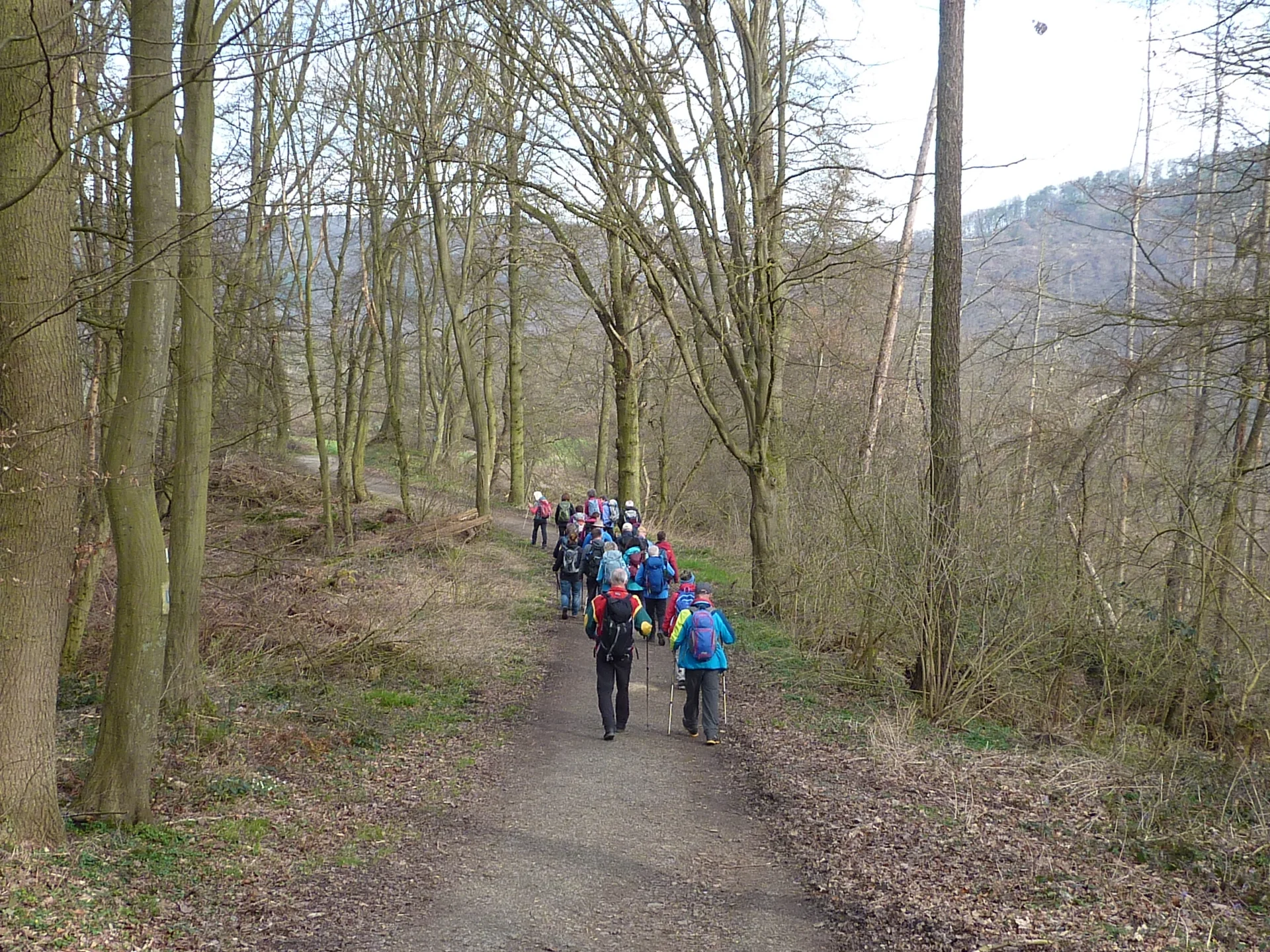 Wanderstart auf Rheinsteig | © DAV Koblenz