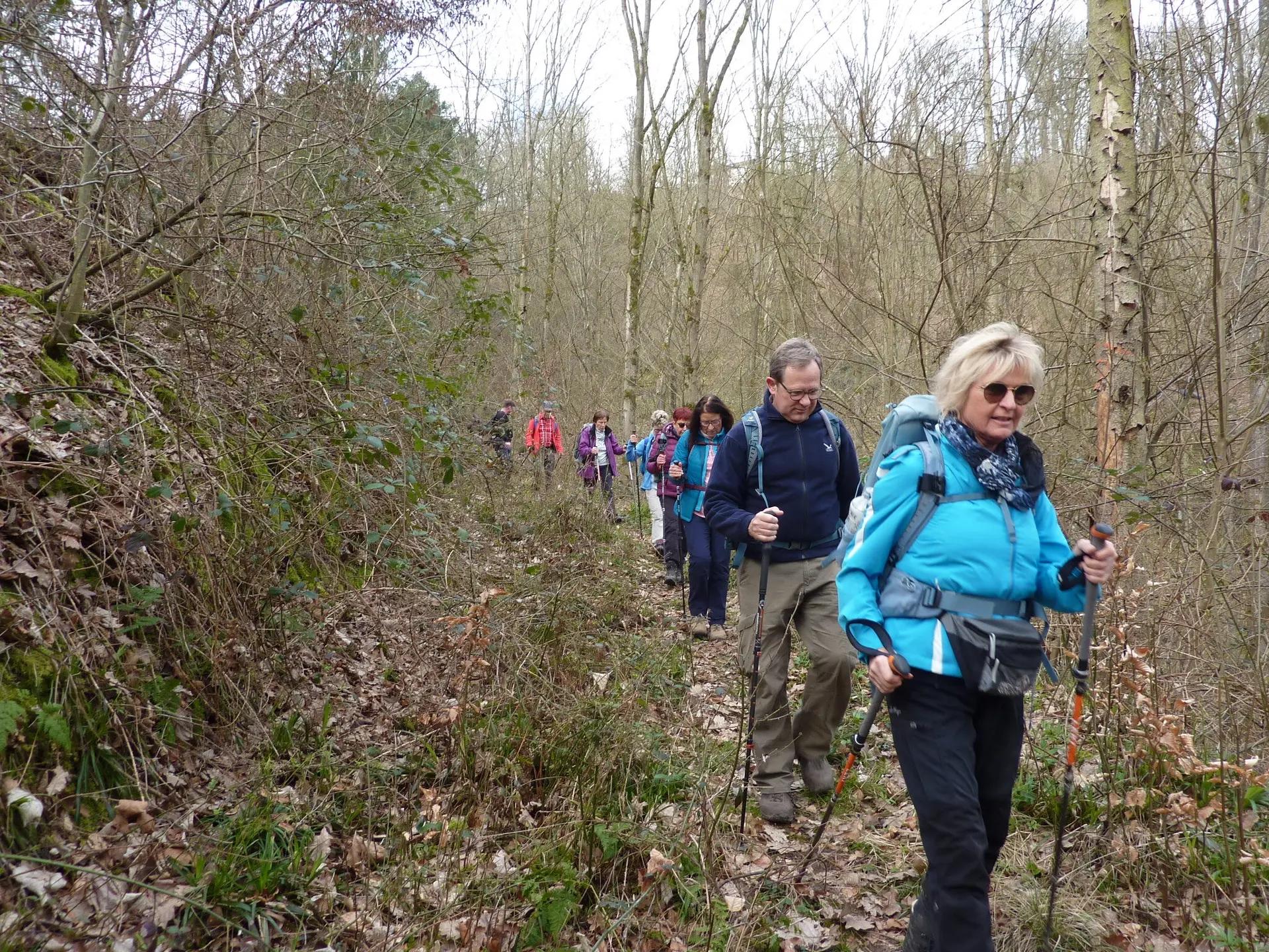 Gut gelaunt auf dem Weg | © DAV Koblenz