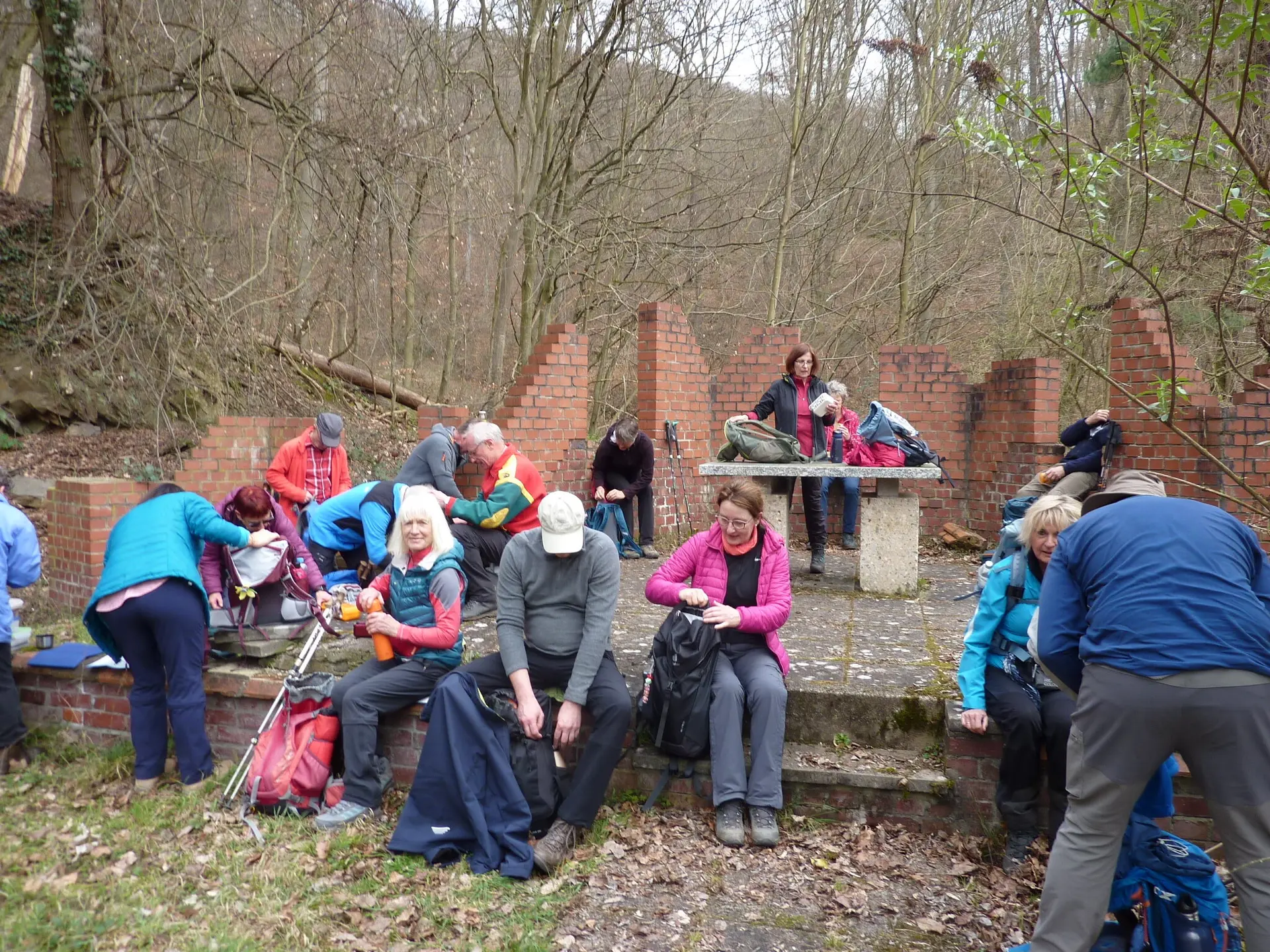 Rast zur Mittagpause, Simultankirche | © DAV Koblenz