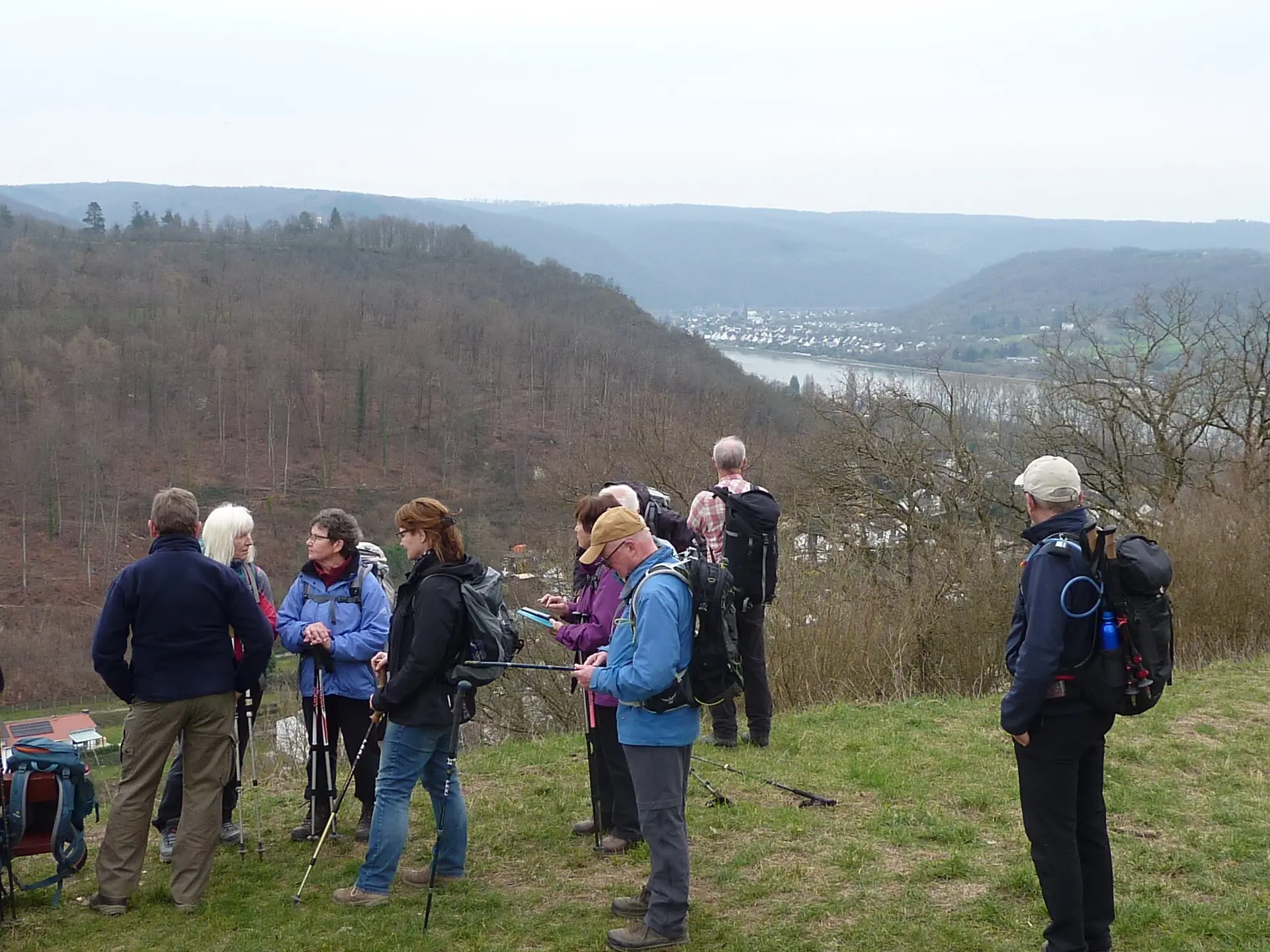 Ausblick auf Rhein | © DAV Koblenz